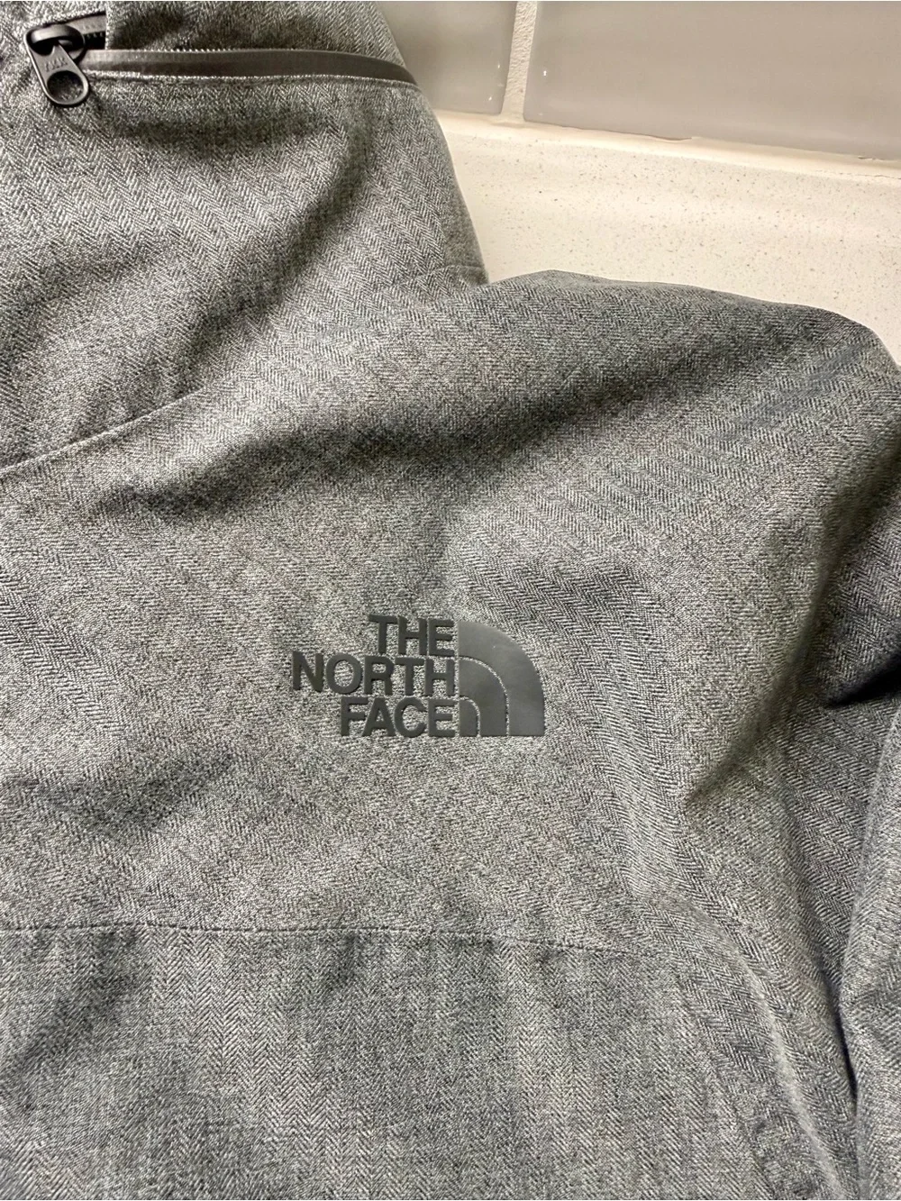 The North Face hood logo outdoor